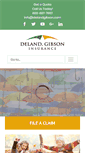 Mobile Screenshot of delandgibson.com